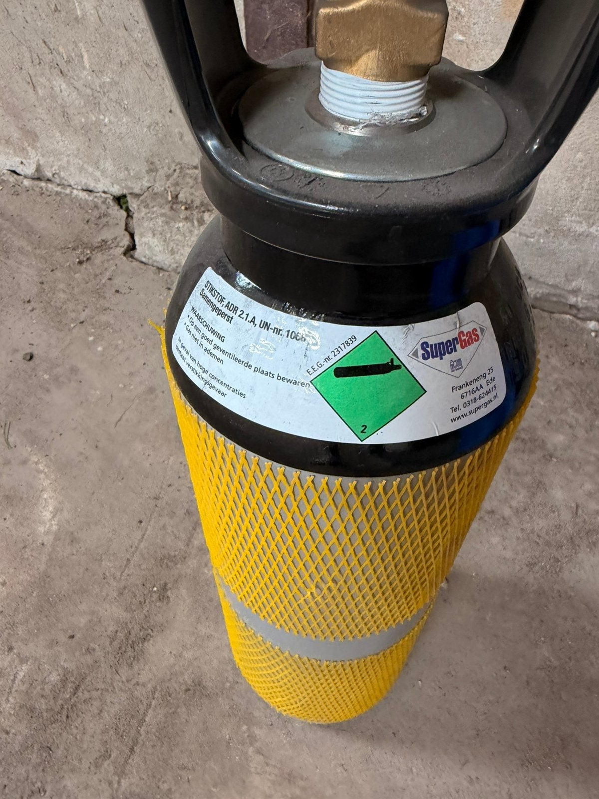 Stikstof Supergas 5 liter, Ophalen, Nieuw