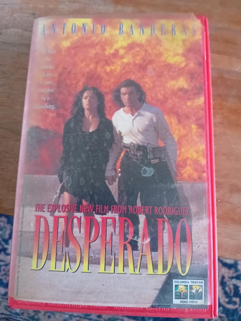 Videoband film Desperado, Alle leeftijden, Ophalen, Gebruikt, Actie en Avontuur