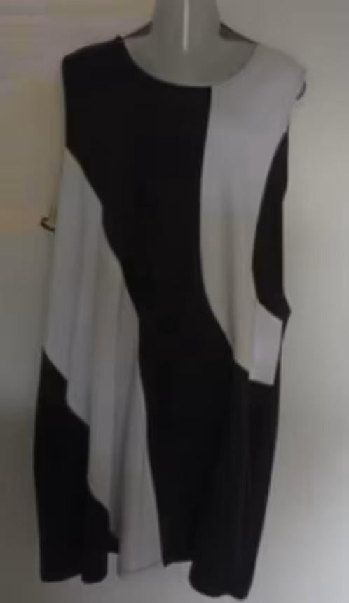 NIEUW pracht zwart/witte tuniek merk Head over Heels maat 46, Kleding | Dames, Head over Heels, Verzenden, Nieuw, Blouse of Tuniek