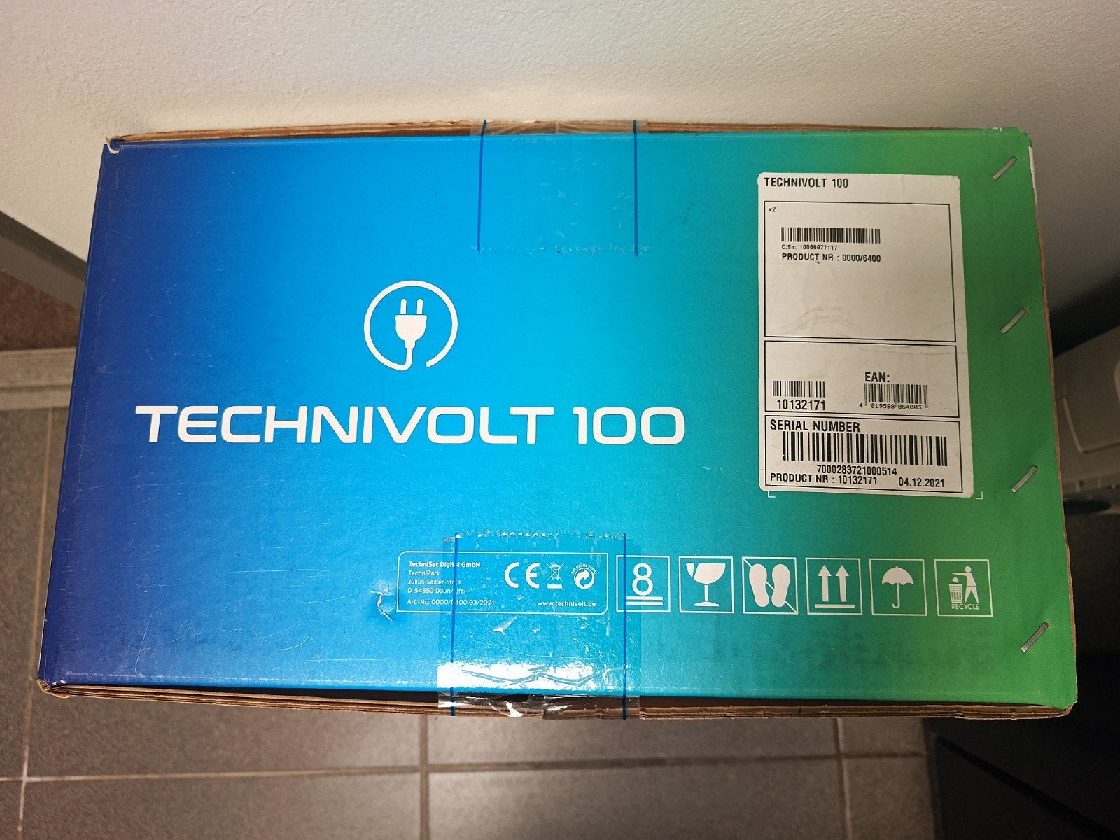 Technivolt 100 11 kW Laadpaal wallbox, Ophalen of Verzenden, Nieuw, Laadpaal