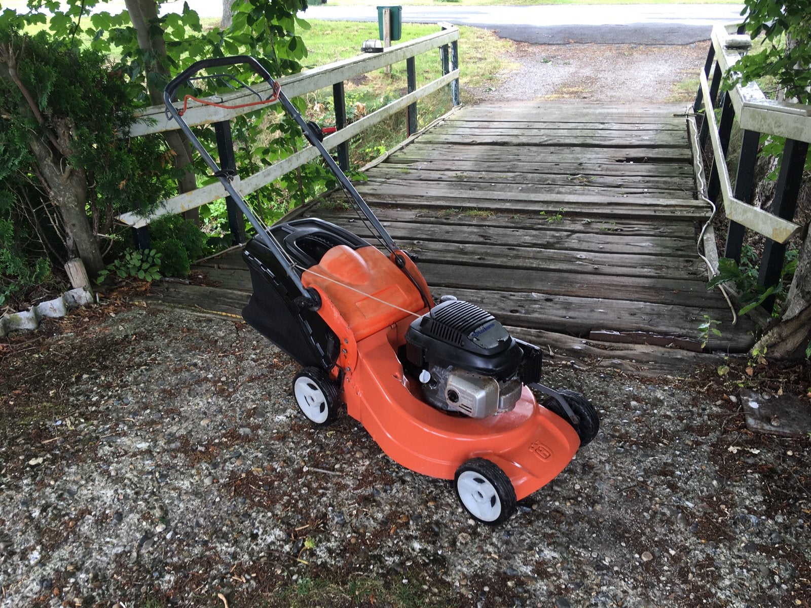 Husqvarna Grasmaaier Benzine, Tuin en Terras, Grasmaaiers, Ophalen of Verzenden, Gebruikt