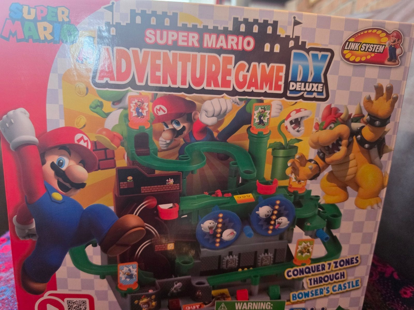 Super Mario Adventure Game DX - Deluxe Speelset, Ophalen of Verzenden, Nieuw, Jongen of Meisje