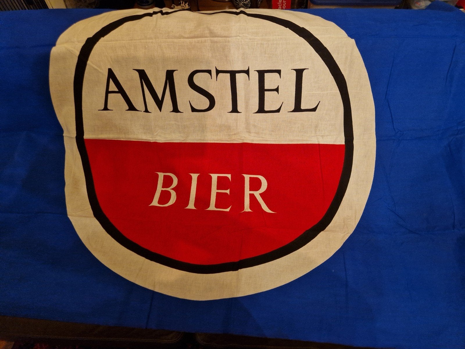 Amstel Bier Vlag - Must-have voor de Amstel-verzamelaar!, Verzamelen, Ophalen of Verzenden, Zo goed als nieuw, Overige typen, Amstel