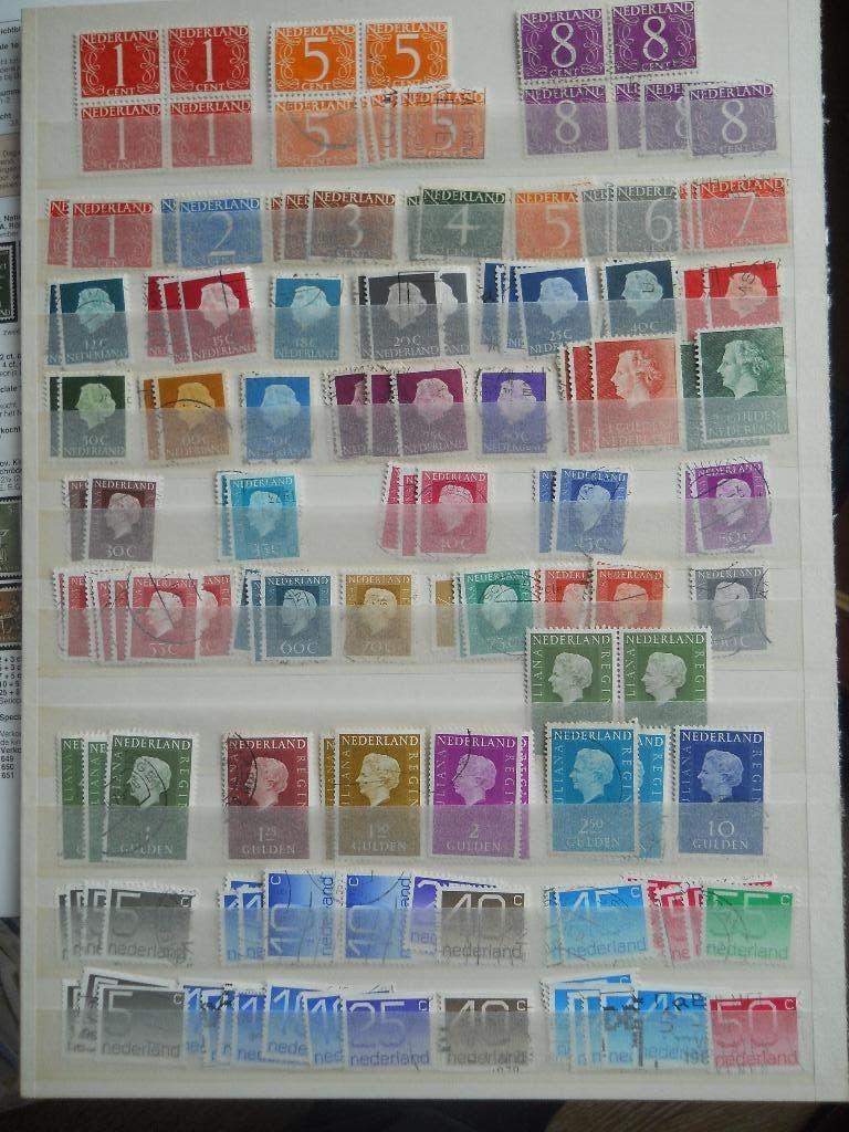 Nederland 1960 Uit lopende series ook rolzegels gestempeld, Ophalen of Verzenden, Na 1940, Gestempeld