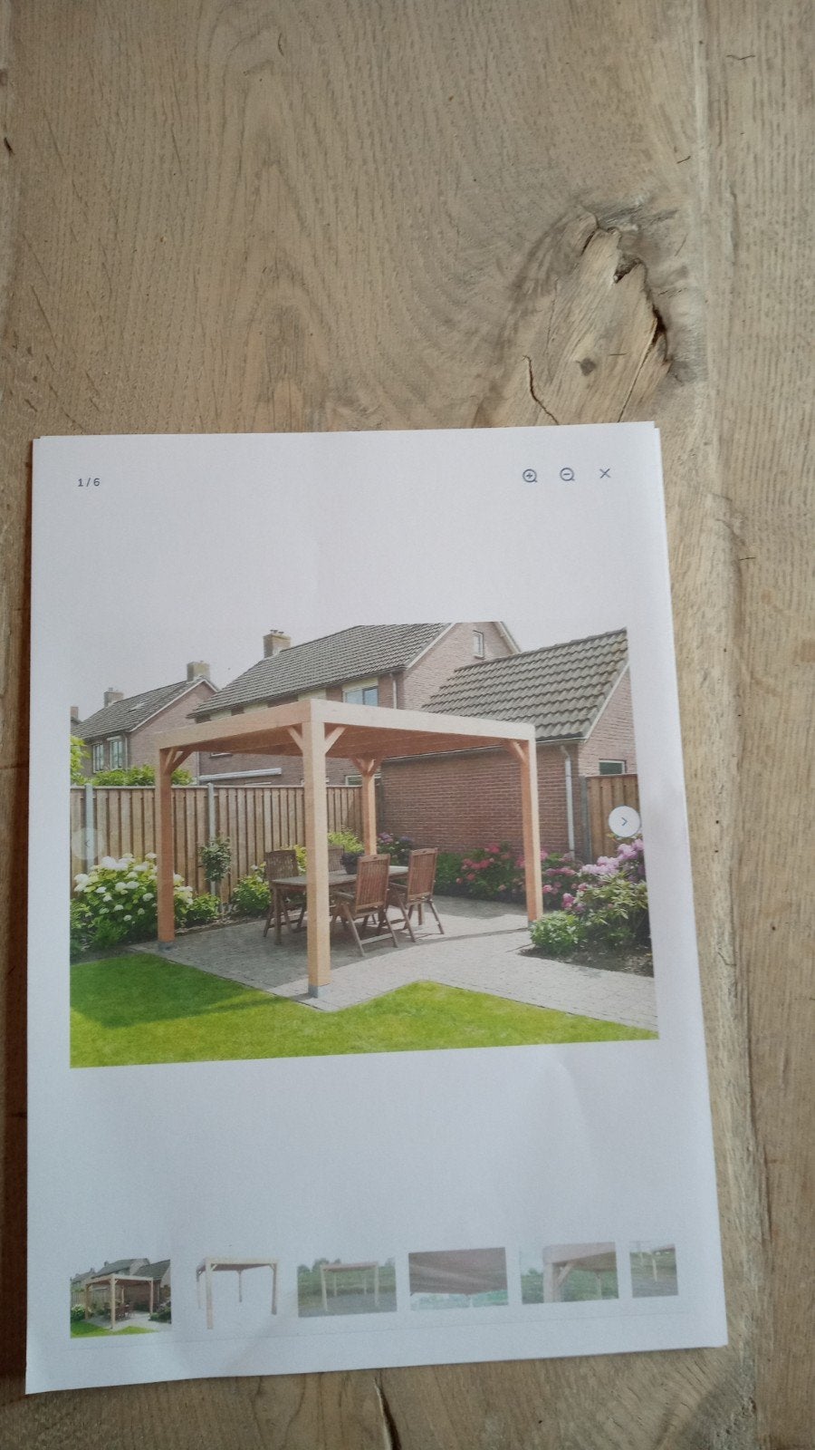 Nieuw Tuinpaviljoen Hout - Te Koop, Ophalen of Verzenden, Nieuw, Tuinpaviljoen