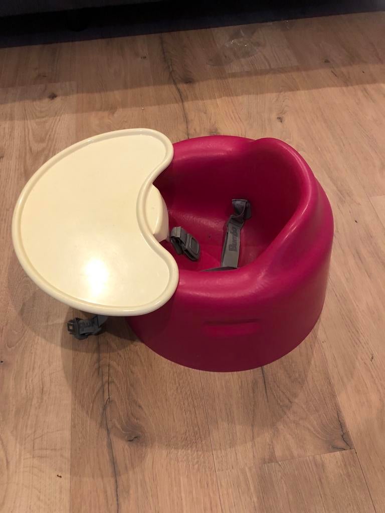 Bumbo Babyzitje met afneembaar eetblad - Rood, Ophalen, Gebruikt, Overige typen, Afneembaar eetblad