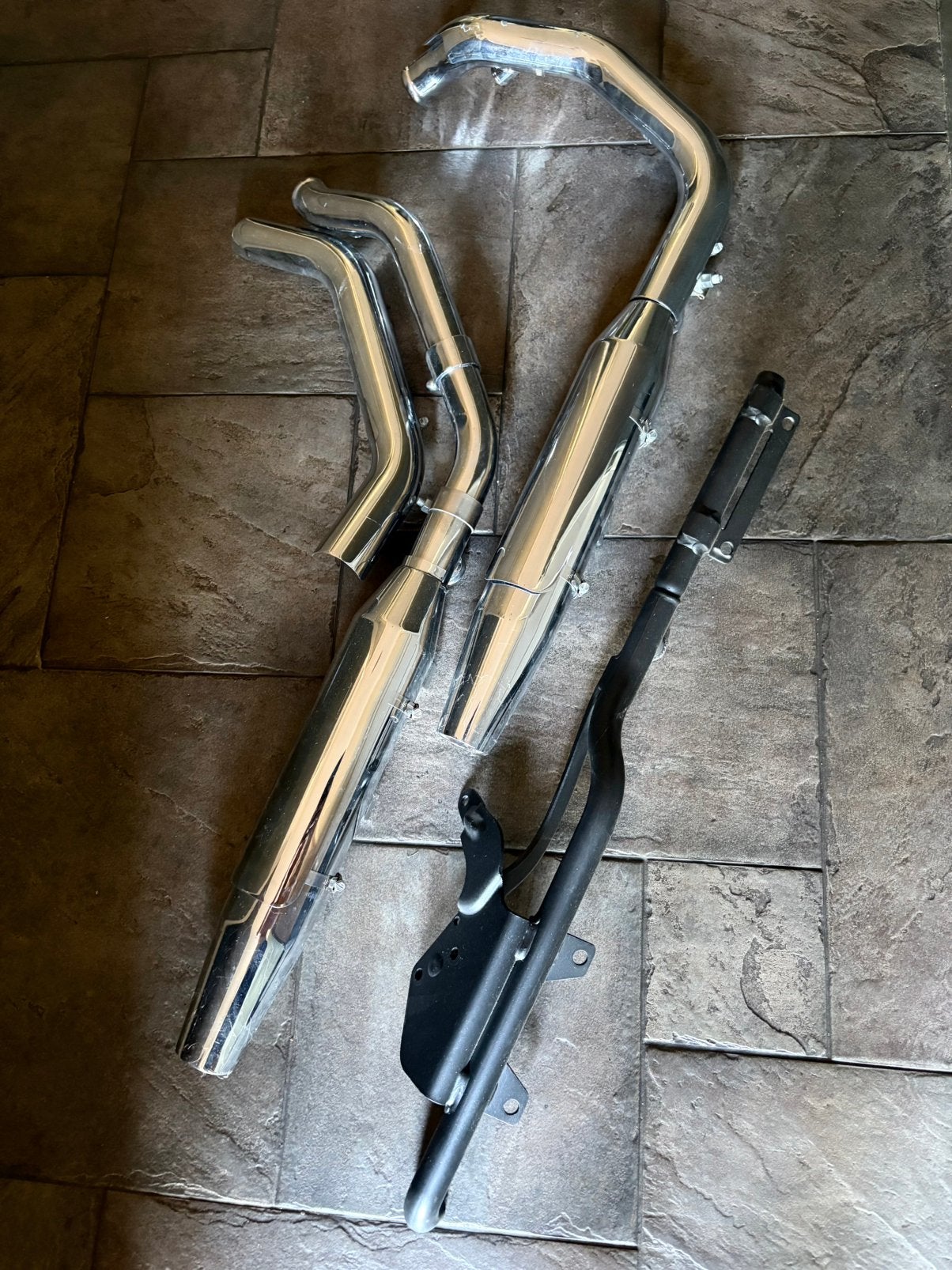 Complete originele uitlaat Harley Davidson Sportster, Ophalen