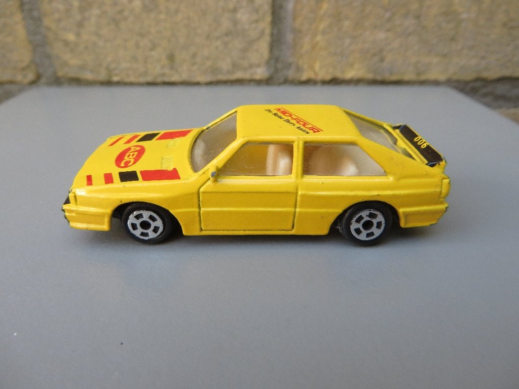 Made in China Audi QUATTRO GEEL, Ophalen of Verzenden, Gebruikt, Auto