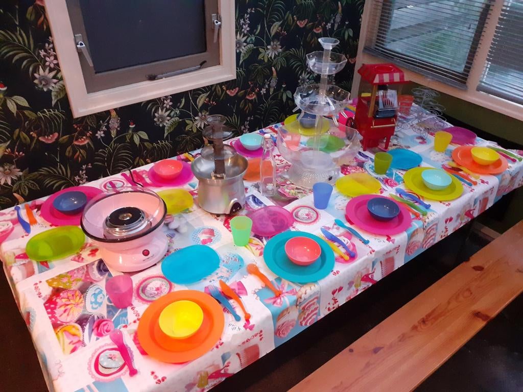 Complete set funfood te huur, Hobby en Vrije tijd, Feestartikelen | Verhuur, Zo goed als nieuw, Overige, Ophalen