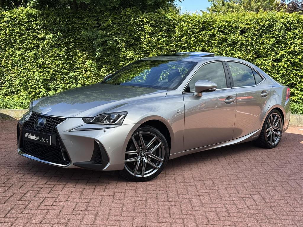 Lexus IS 300h Hybrid F-Sport Trekhaak Mark Levinson Adaptiev, Automaat, Achterwielaandrijving, Gebruikt, Leder