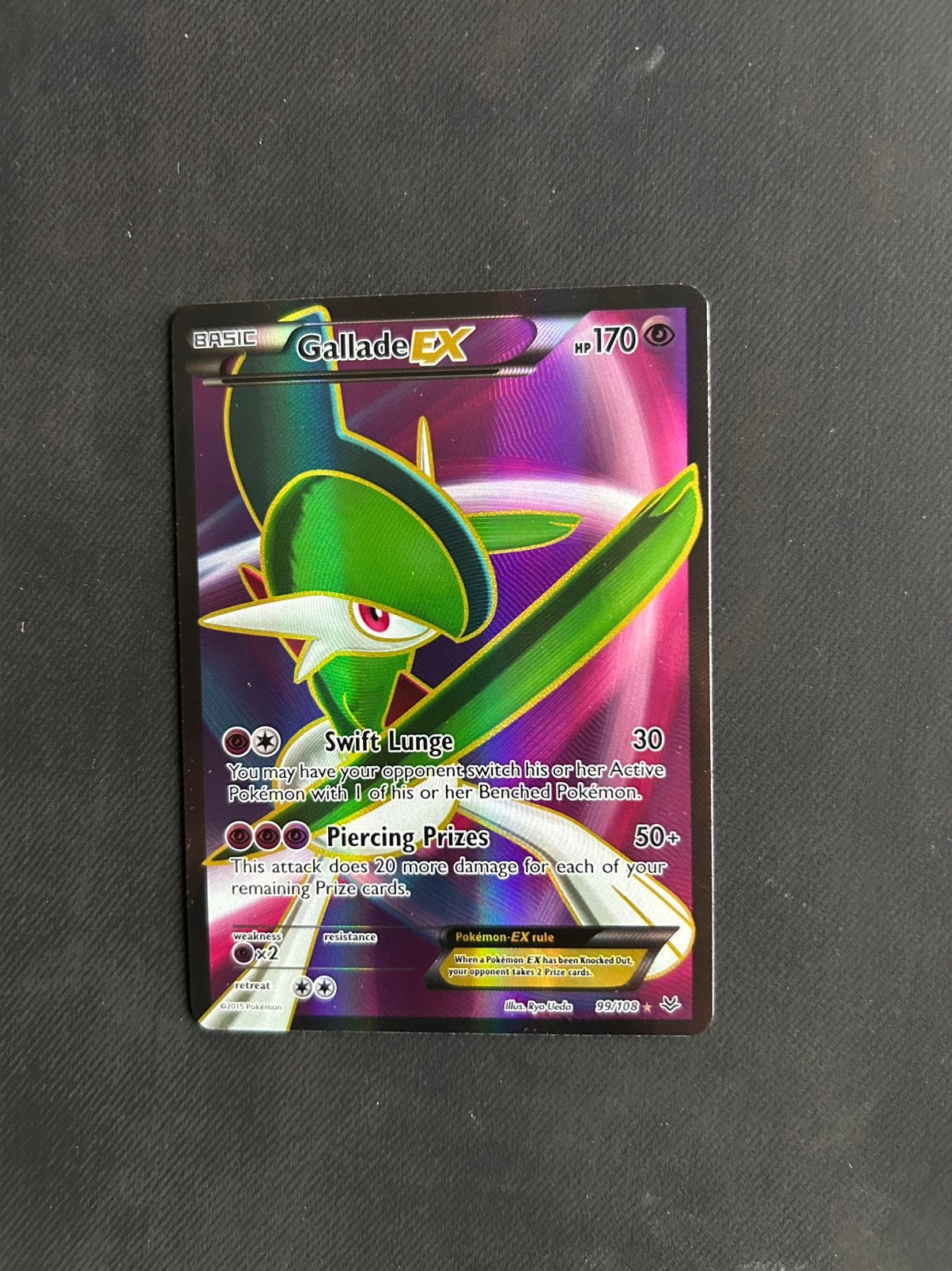 Gallade EX (1), Ophalen of Verzenden, Nieuw, Losse kaart, Foil