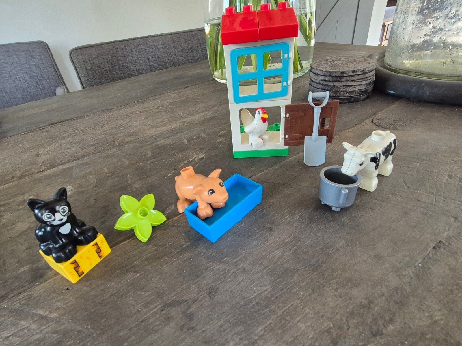 Duplo boederijdieren set, Ophalen, Zo goed als nieuw, Duplo