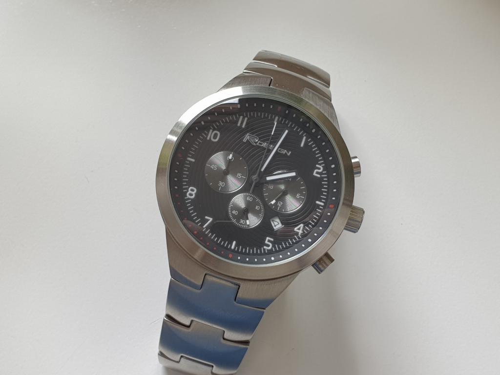 Volvo R-Design horloge, Staal, Staal, Polshorloge, Zo goed als nieuw