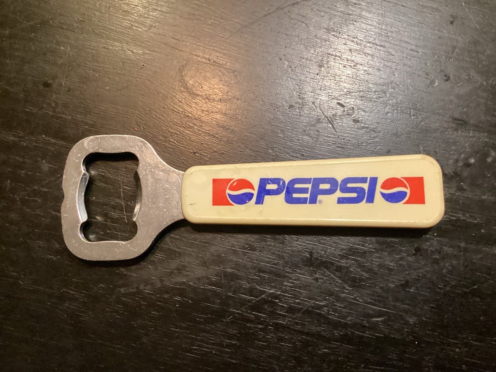 Vintage Pepsi Cola-Sourcy Flesopener Jaren 80, Ophalen of Verzenden, Gebruikt, Gebruiksvoorwerp