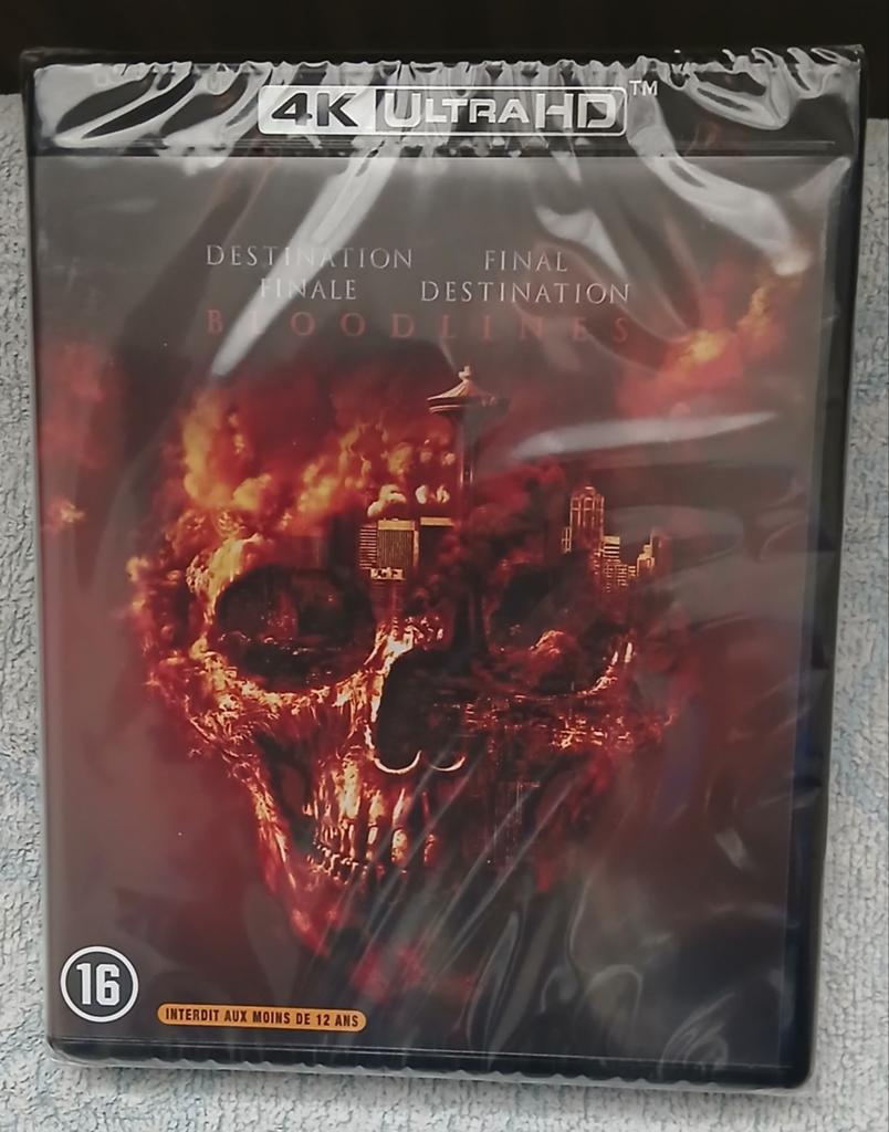 Final Destination Bloodlines 4K, Cd's en Dvd's, Blu-ray, Ophalen, Nieuw in verpakking, Horror