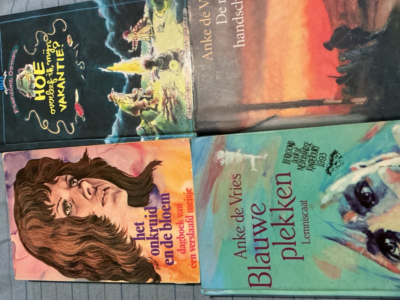 Diverse kinderboeken: Anke de Vries, Wim Hofman, Paul Biegel, Ophalen of Verzenden, Gelezen, Fictie