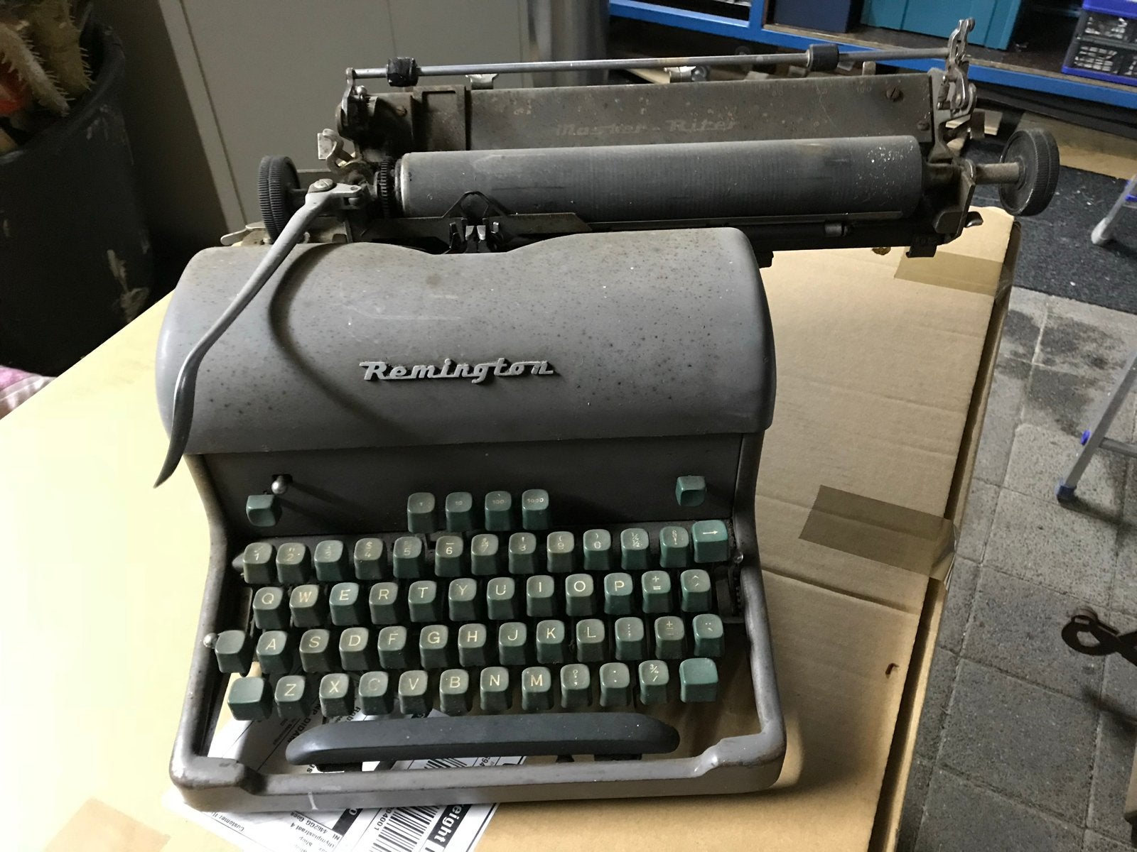 Antieke Remmington schrijfmachine, Diversen, Typemachines, Ophalen