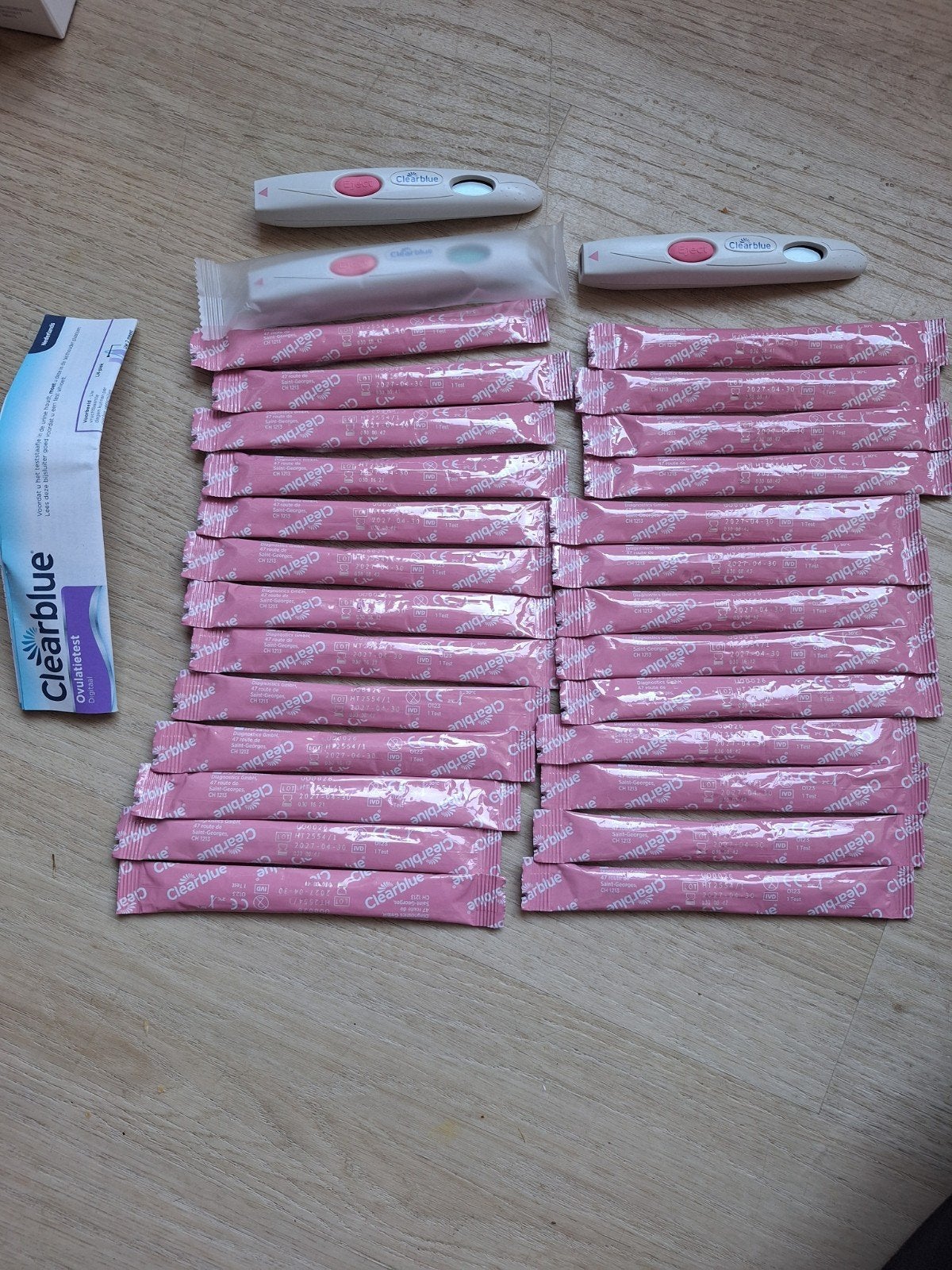 26 Clearblue Ovulatietesten - Nieuw en Ongebruikt, Kinderen en Baby's, Ophalen of Verzenden, Nieuw