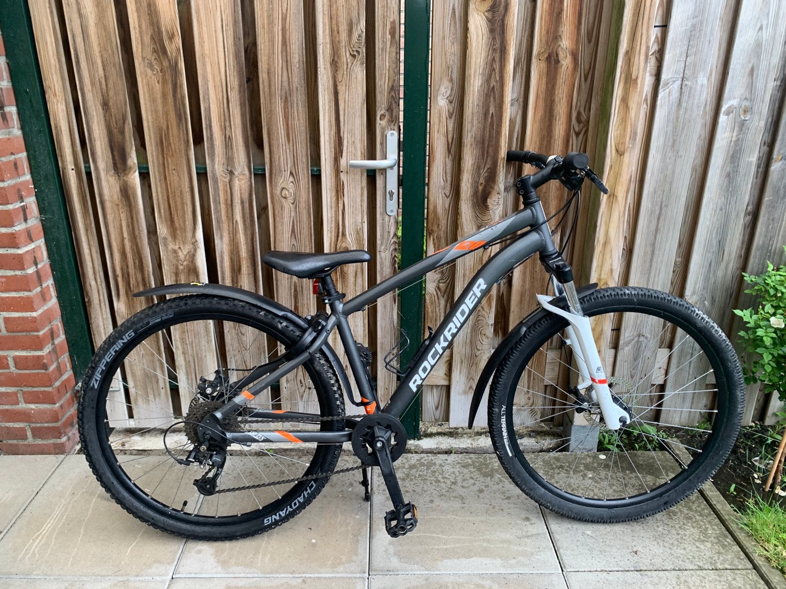 27,5 inch Rockrider st 120, Ophalen, Zo goed als nieuw, 26 inch of meer, Versnellingen