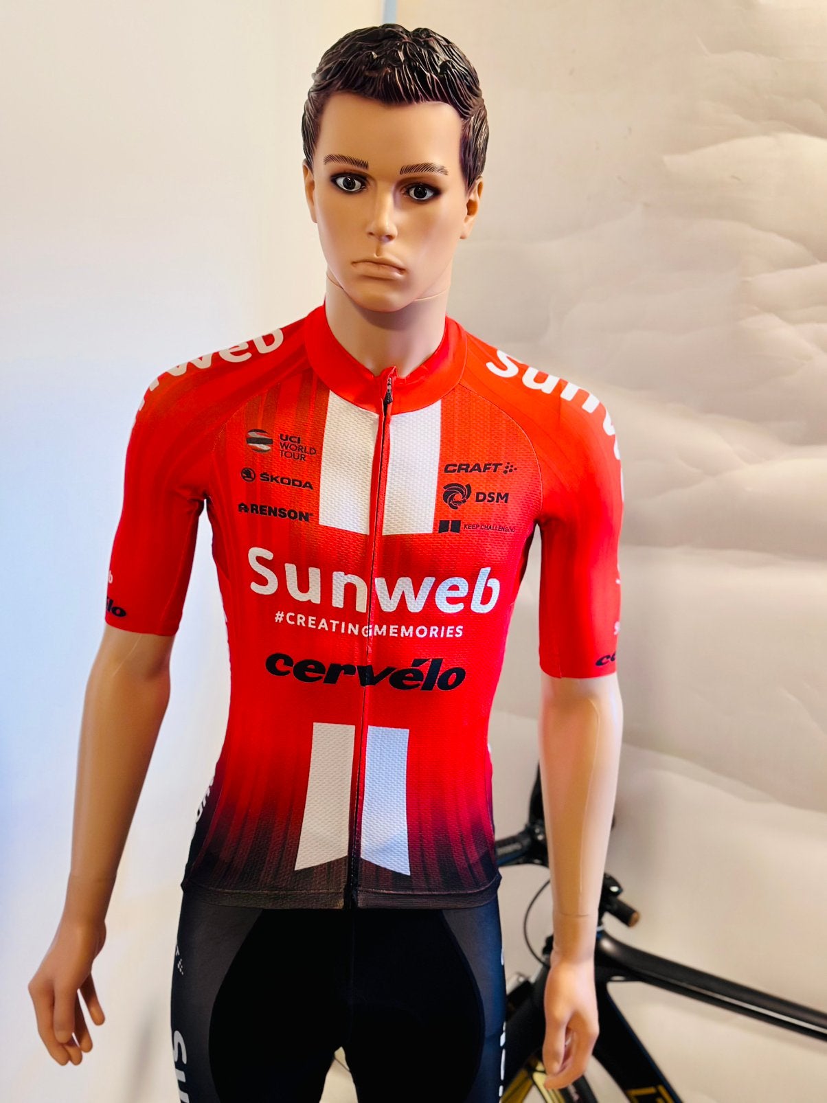 Wielrenkleding wielrenshirt fietsshirt maat M Craft Cervelo, Gebruikt, Ophalen of Verzenden, Bovenkleding, Heren