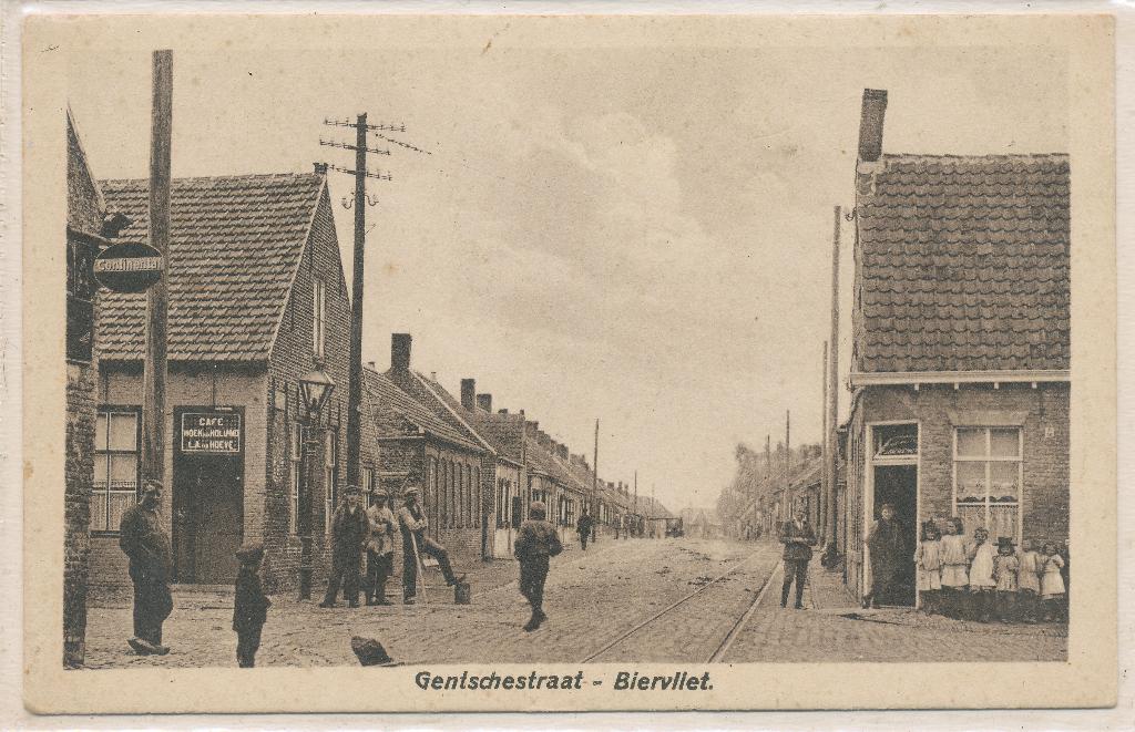 Biervliet - Gentschestraat, Ophalen of Verzenden, Voor 1920, Ongelopen, Zeeland