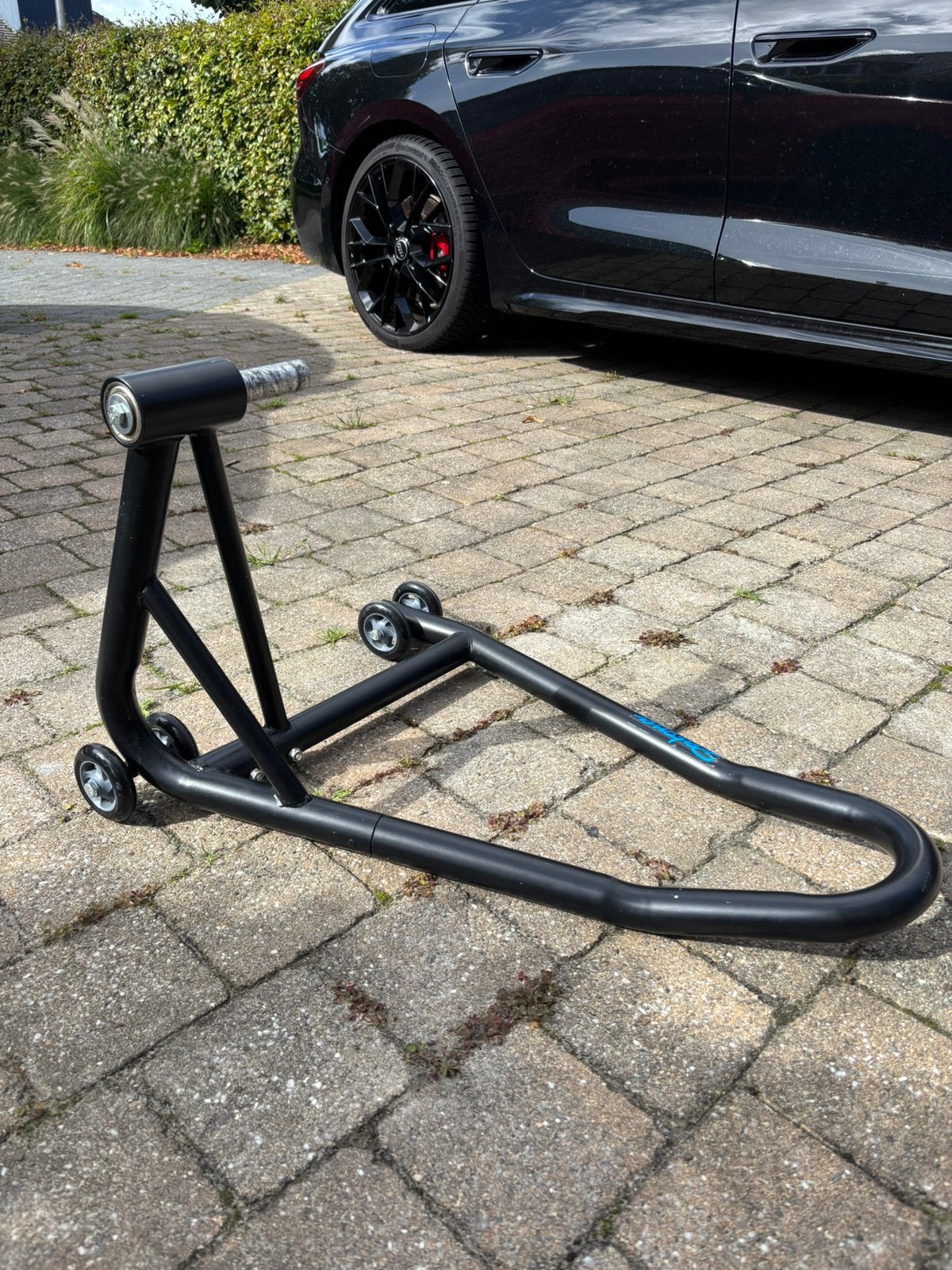Paddockstand enkelzijdige ophanging KTM (27,4 mm), Ophalen