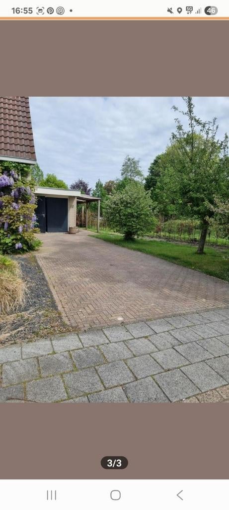 Gratis afhalen: 55m2 gebruikte klinkers voor Oprit of Pad, Tuin en Terras, Tegels en Klinkers, Gebruikt, Klinkers, Ophalen of Verzenden