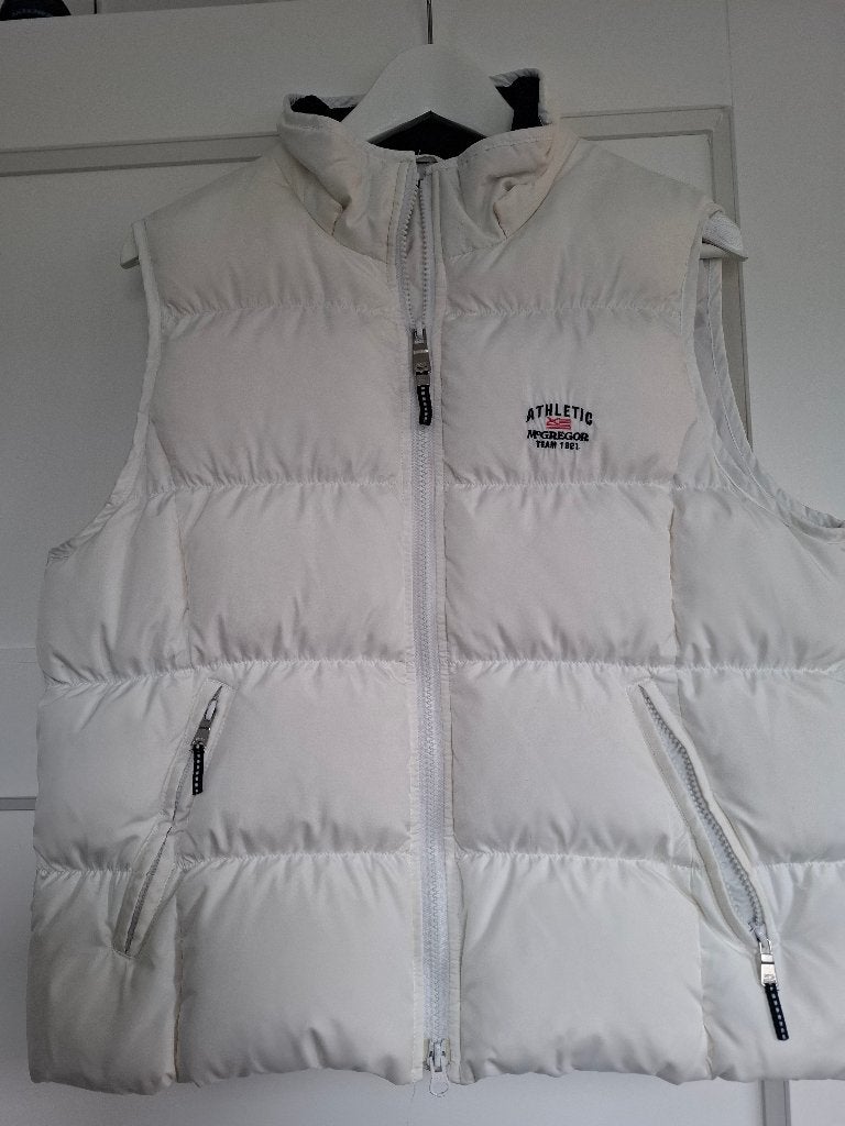 McGregor Bodywarmer - Crème/Wit - Maat L, Kleding | Dames, McGregor, Wit, Maat 42/44 (L), Ophalen of Verzenden