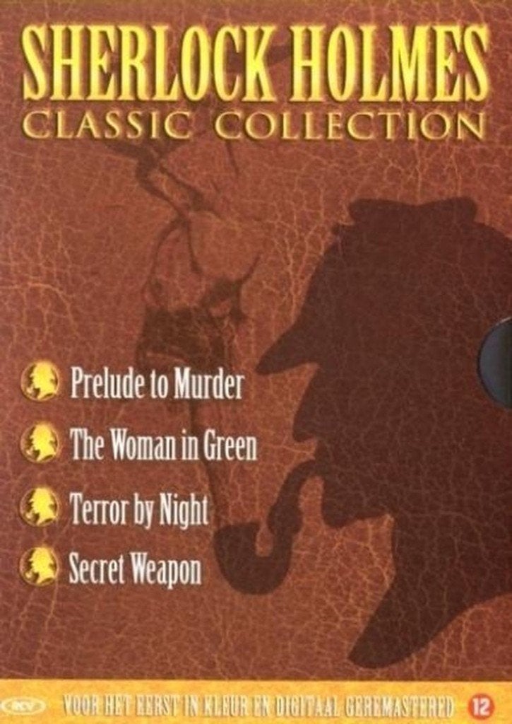 Sherlock Holmes (klassiek) dvd's, Vanaf 12 jaar, Ophalen of Verzenden, Gebruikt, Detective en Krimi