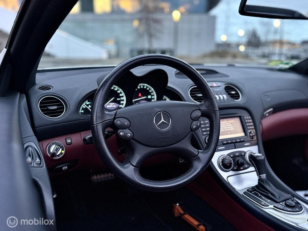Mercedes SL-klasse 500 cabrio |UNIEKE STAAT|Stoelkoeling, Auto's, Automaat, 5461 cc, Achterwielaandrijving, Gebruikt