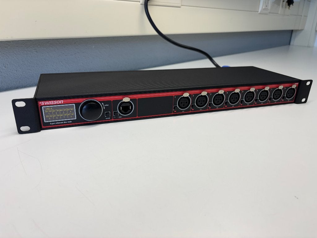 Swisson XND-8R3 Artnet Node, -, -, Ophalen of Verzenden, Zo goed als nieuw