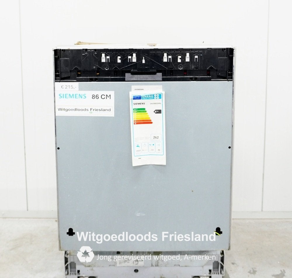 Inbouwvaatwasser Siemens 1 JaarGarantieWITGOEDLOODSFRIESLAND, Siemens, Minder dan 10 liter, Energieklasse A of zuiniger, Ophalen of Verzenden