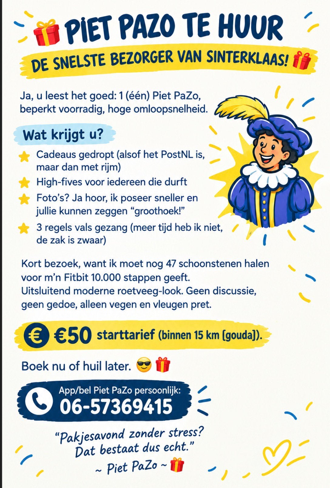 Piet Pazo, Ophalen of Verzenden
