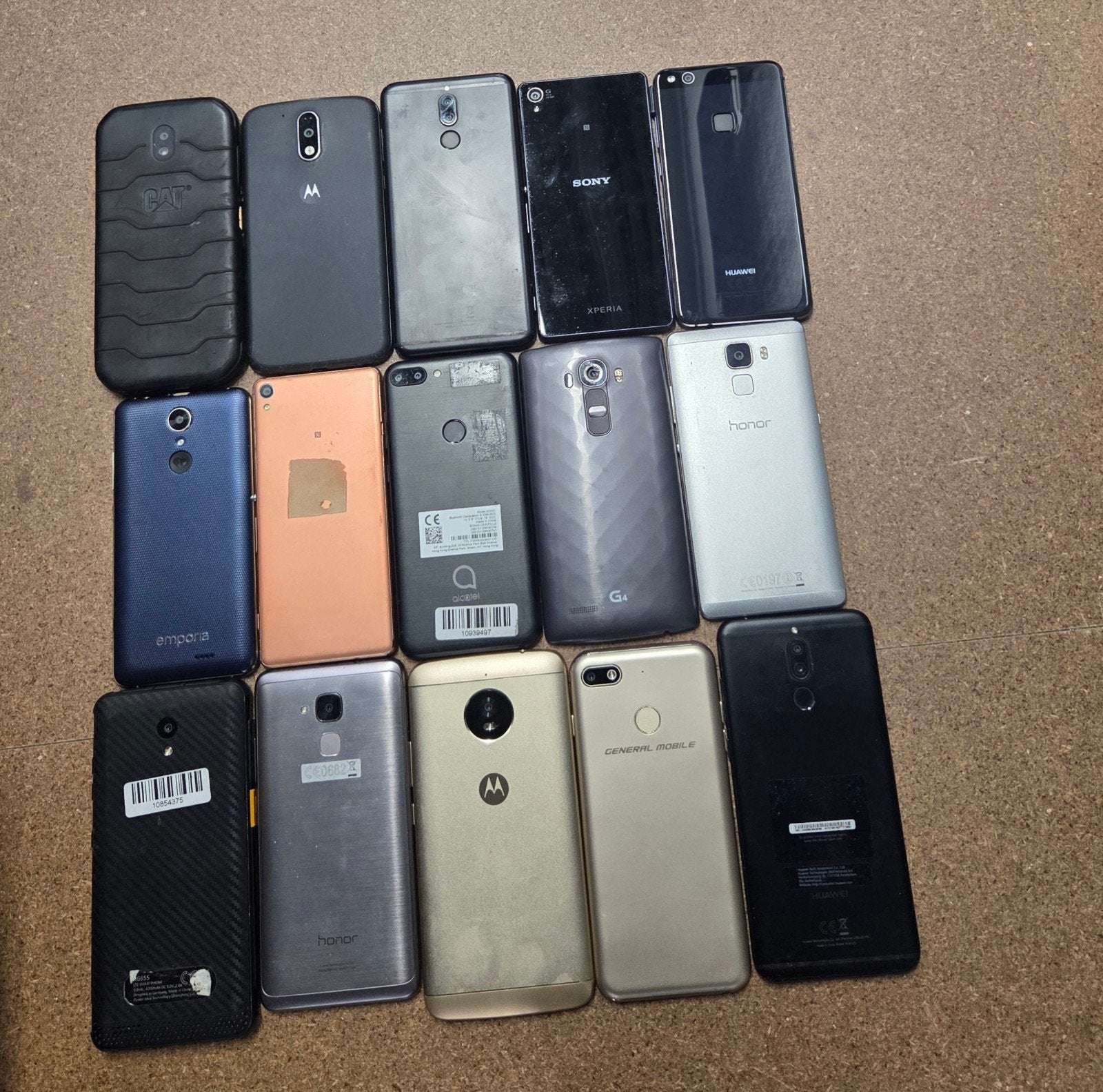 TE KOOP PARTIJ VAN 80 STUKS MIX ANDROID TELEFOONS, Gebruikt, Zwart, Ophalen of Verzenden, A