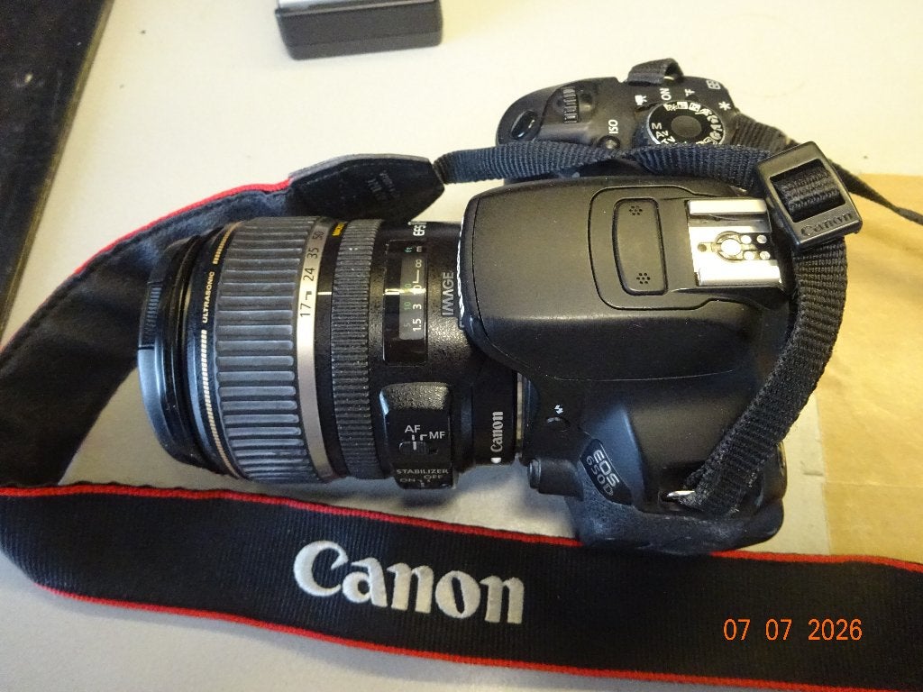 CANON 650D MET CANONLENS, Gebruikt, 18 megapixels, Ophalen of Verzenden, Geen optische zoom