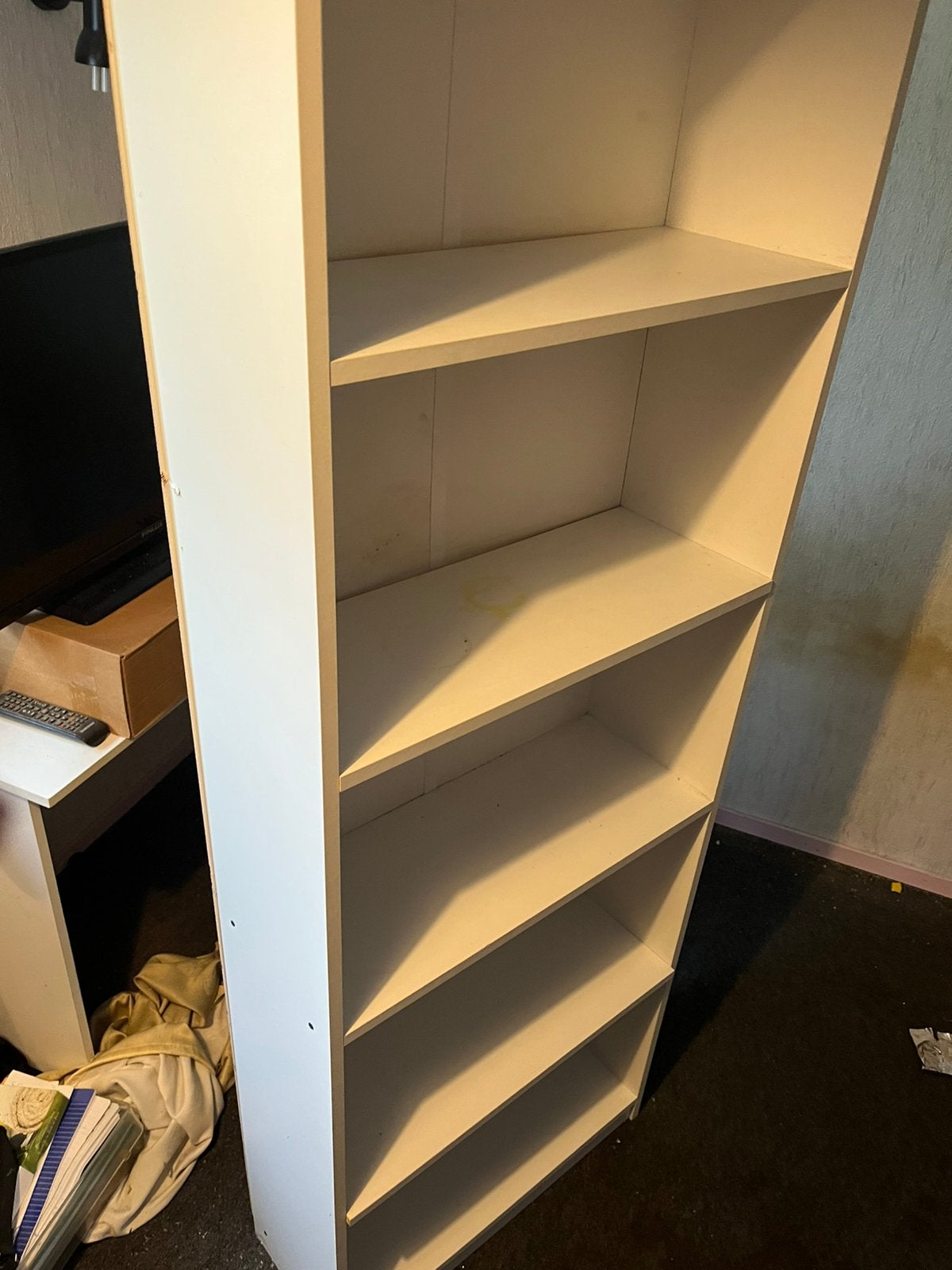 Boekenkast wit, Ophalen, 200 cm of meer, 50 tot 100 cm, Zo goed als nieuw