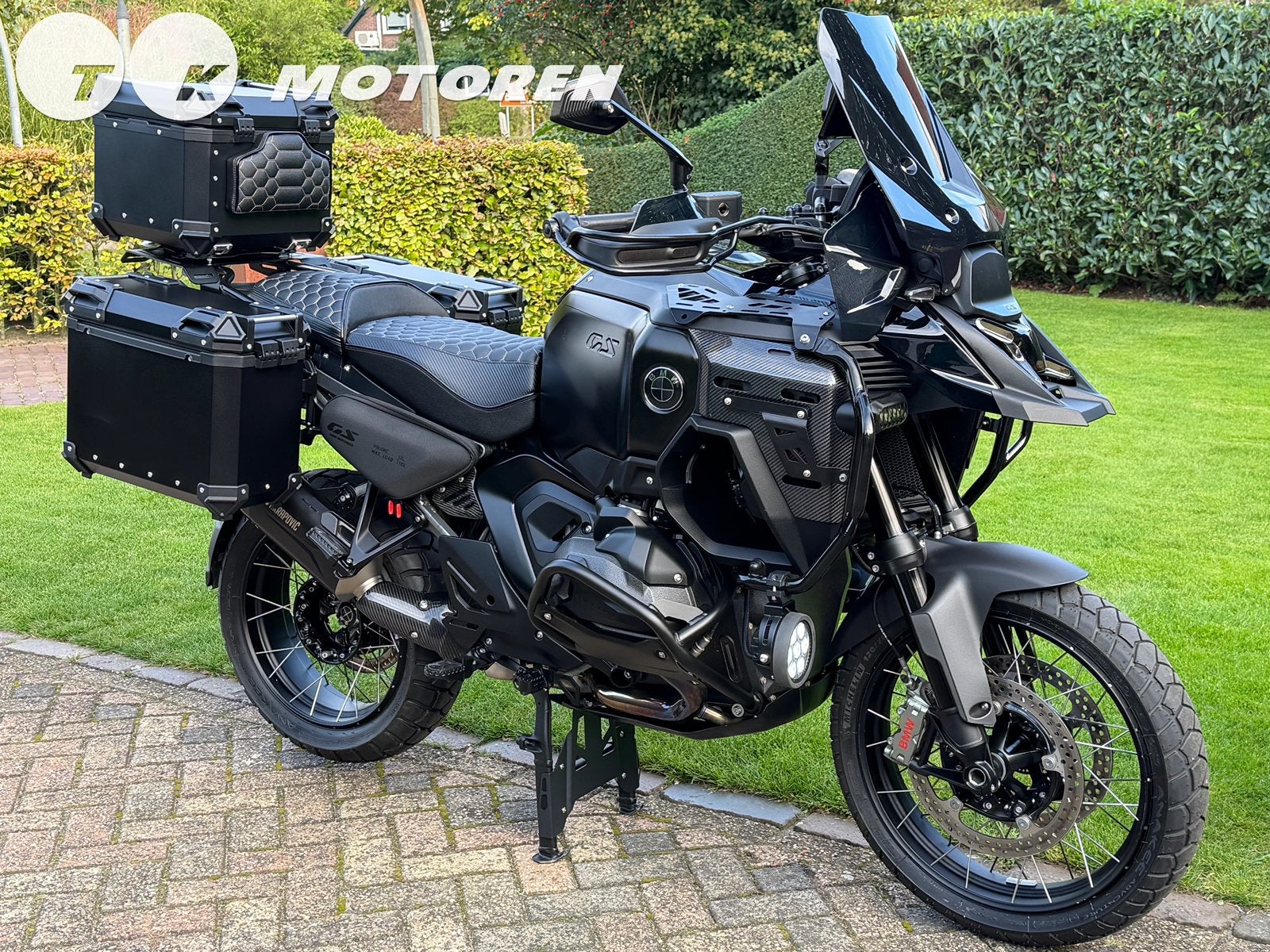 ⭐️ UNIEKE CUSTOM BMW R 1300 GS ADVENTURE TK BLACK EDITION, 2 cilinders, Occasion, Motorrijbewijs A, Bedrijf
