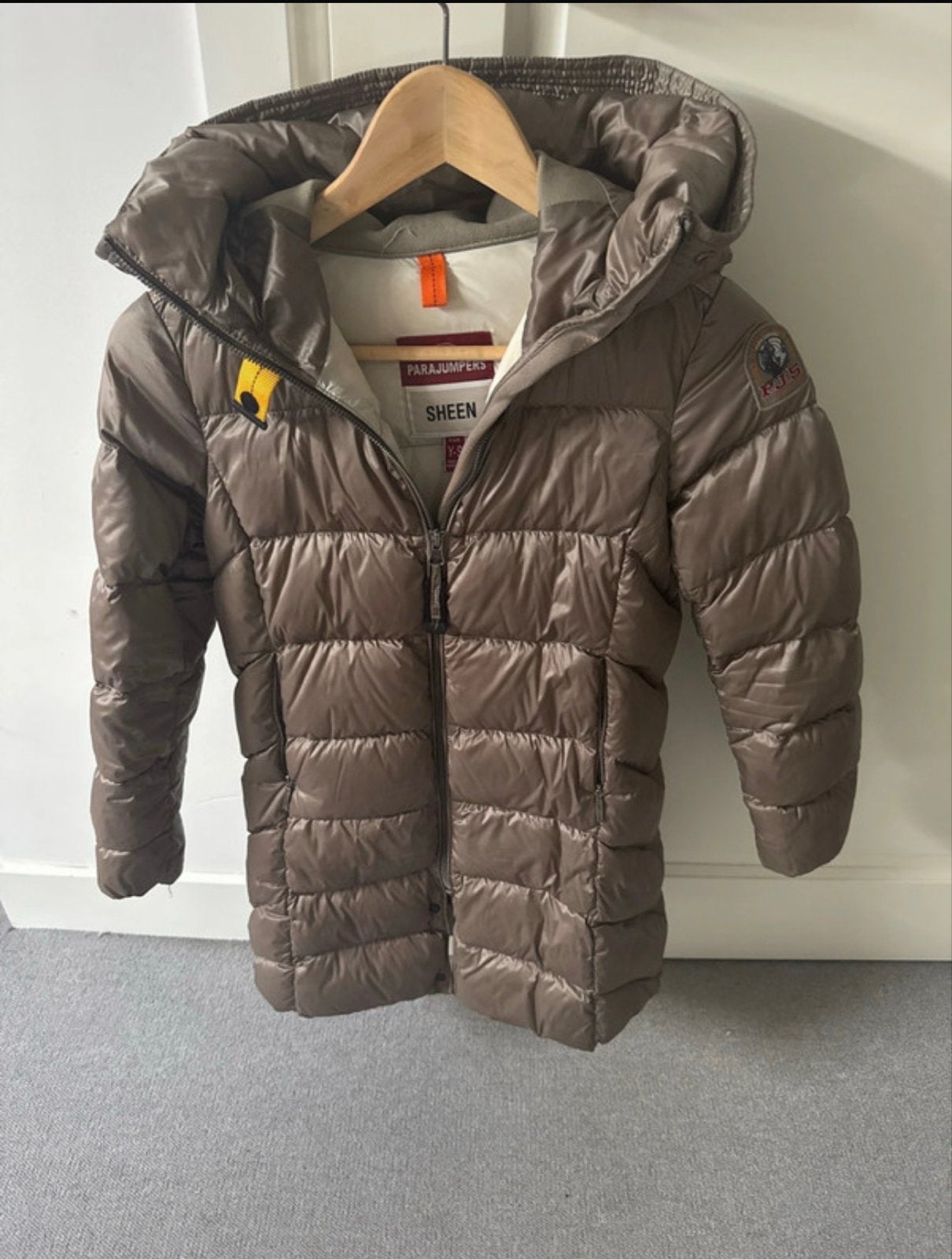 Parajumpers SHEEN Kinderjas - Bruin (Maat Y-S)  maat 152/158, Ophalen of Verzenden, Gebruikt, Meisje