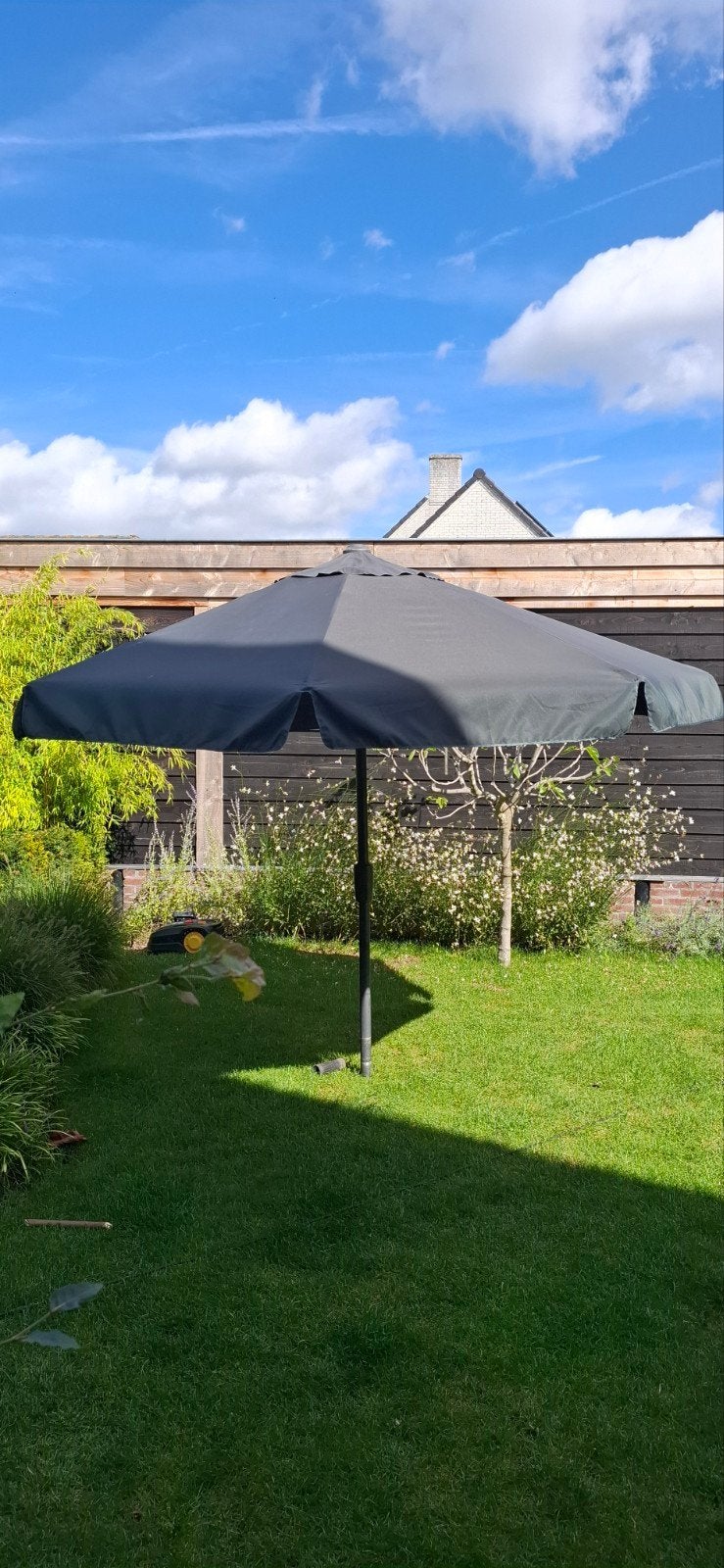 grote parasol, Tuin en Terras, Parasols, Ophalen, Gebruikt, Zweefparasol