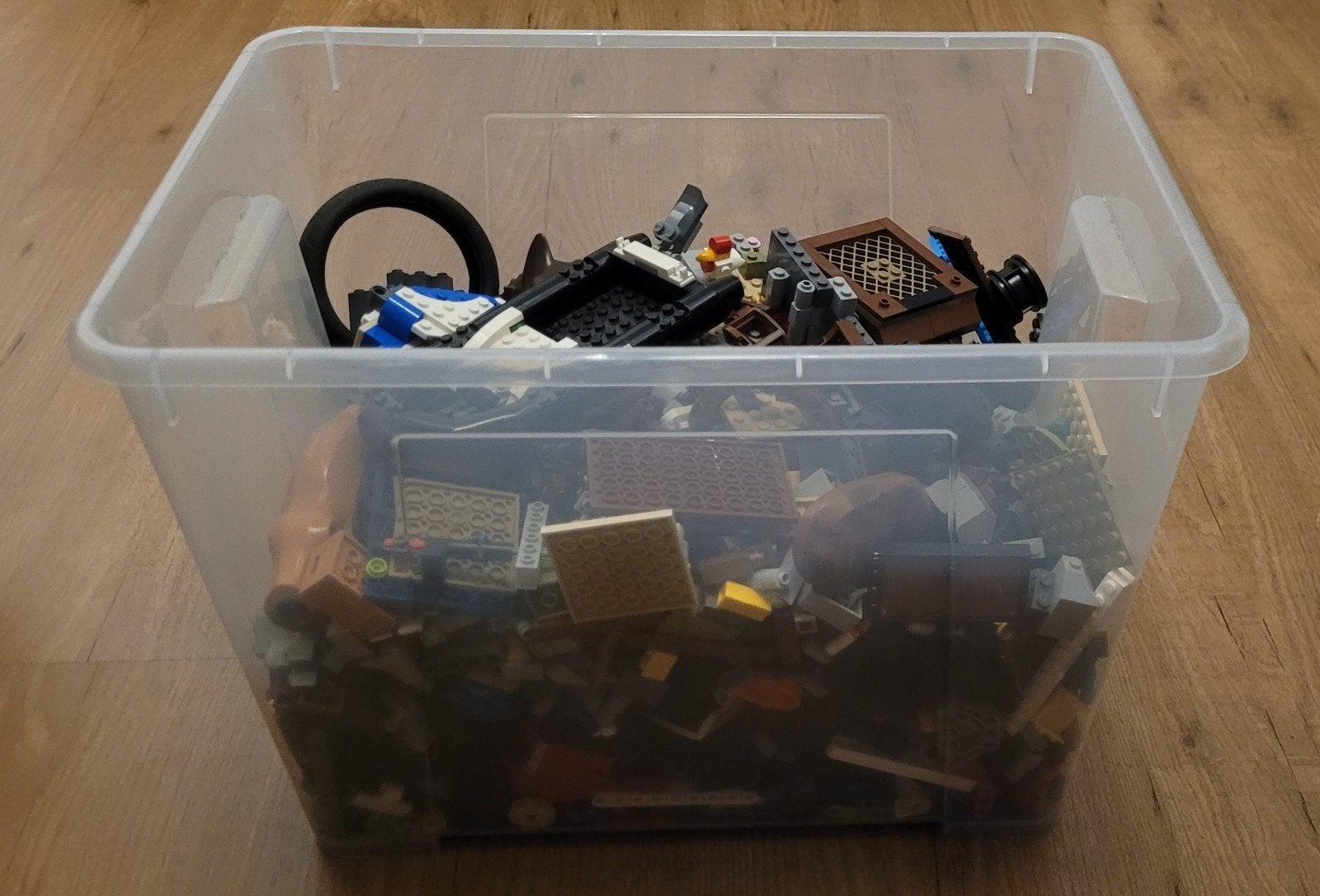 LEGO bak vol losse stukjes, Lego, Ophalen of Verzenden, Zo goed als nieuw, Losse stenen