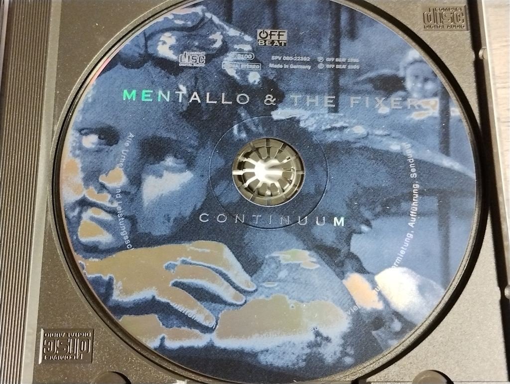 Mentallo & The Fixer ‎- Continuum, Cd's en Dvd's, Ophalen of Verzenden, Zo goed als nieuw, Disco