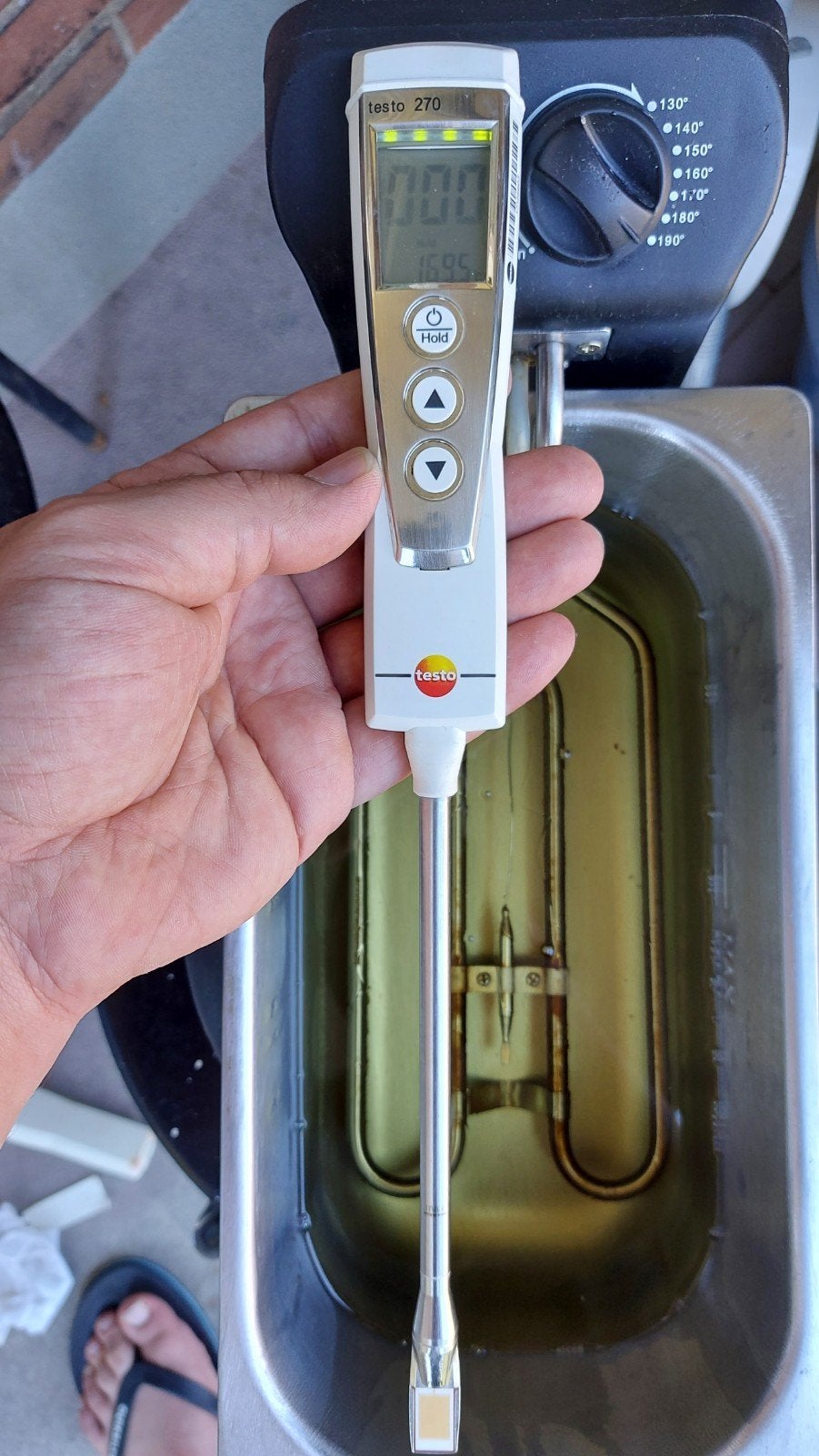 Testo 270 Frituurolie Tester - Perfect voor Horeca, Ophalen of Verzenden, Zo goed als nieuw