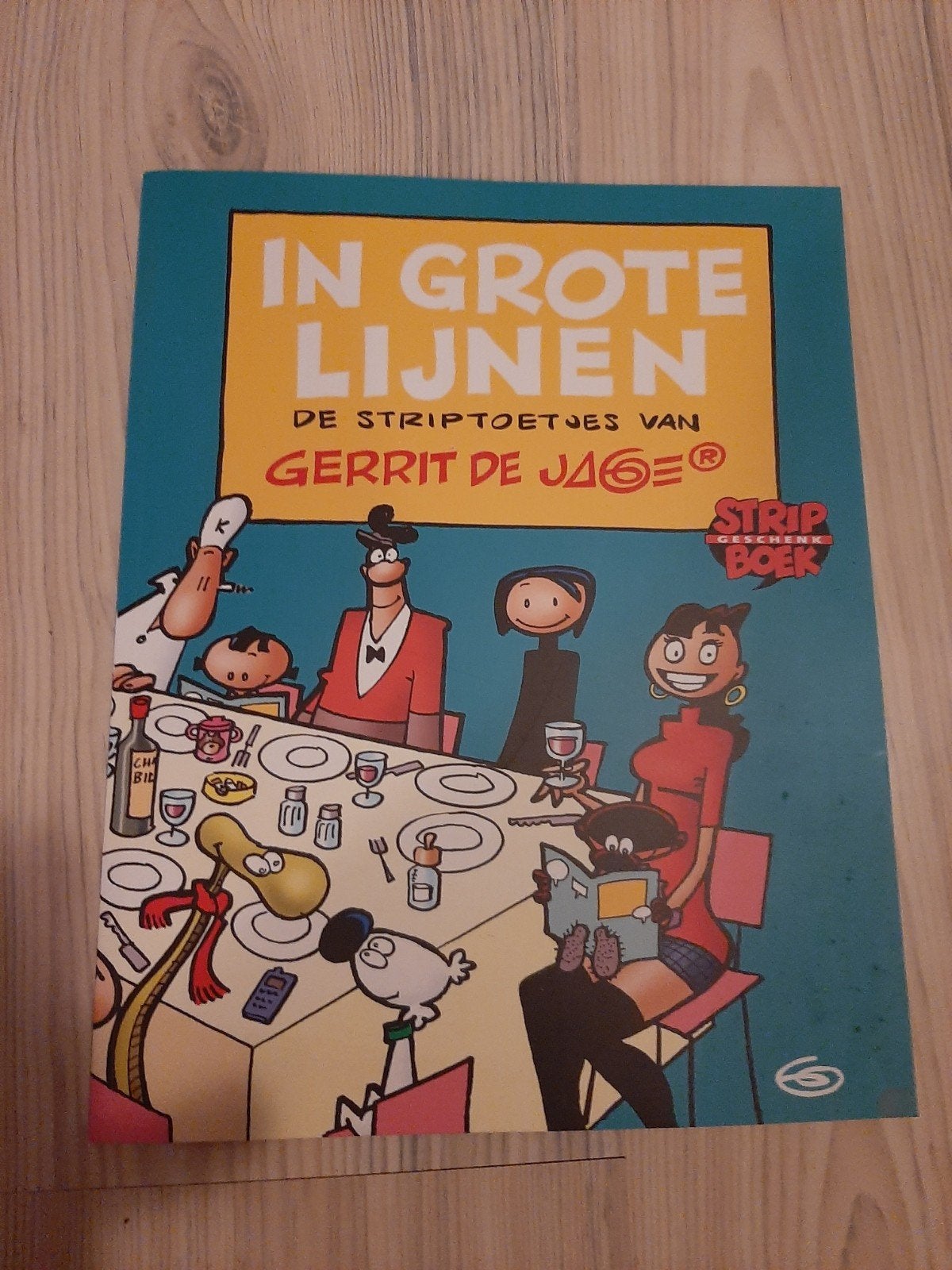 In Grote Lijnen - De Striptoetjes van Gerrit de Jager, Ophalen of Verzenden