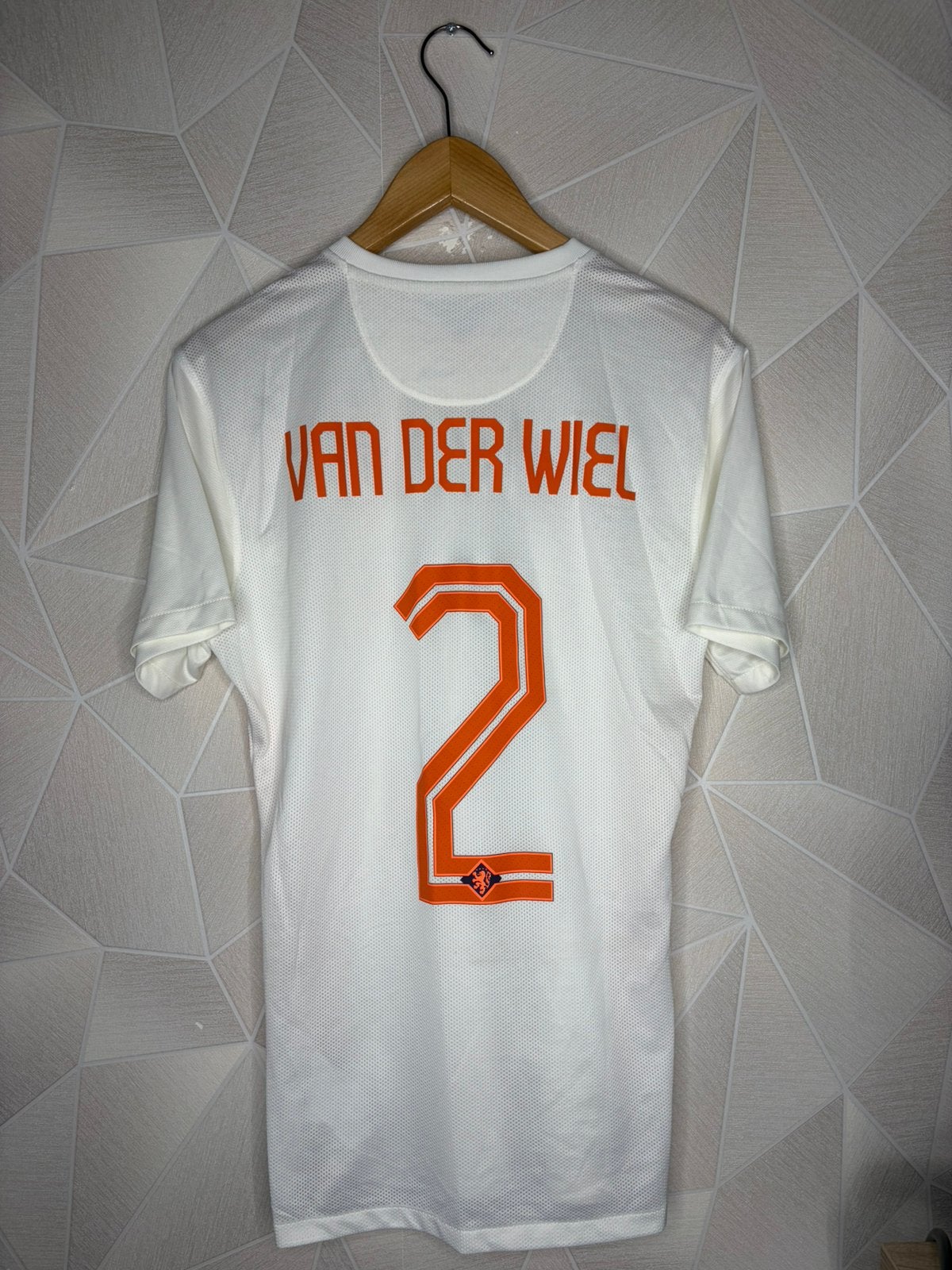 Nederland Uit 2015 Van Der Wiel, Shirt, ., Zo goed als nieuw, .