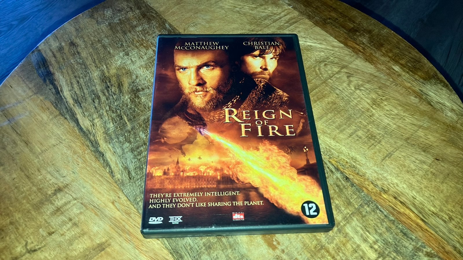 Reign of Fire dvd, Vanaf 12 jaar, Ophalen of Verzenden, Zo goed als nieuw