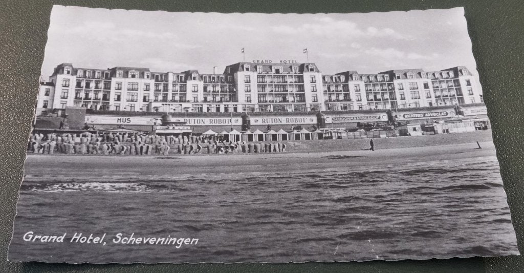 Scheveningen - Grand Hotel - KDh01, Verzenden, 1940 tot 1960, Ongelopen, Zuid-Holland