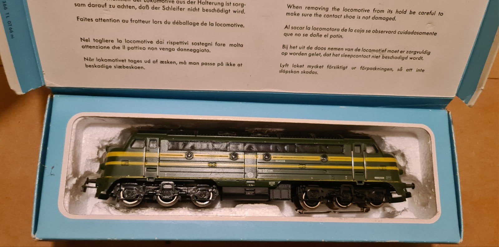 Marklin 3066 versie 1 in originele doos nieuwstaat SNCB, Hobby en Vrije tijd, Modeltreinen | H0, Wisselstroom, Wagon, Ophalen of Verzenden