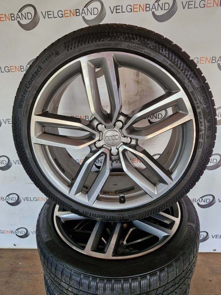 Winterset Audi Q5 SQ5 Q4 255 40 21 5x112 66.5 S line RS, Gebruikt, 255 mm, ., Banden en Velgen