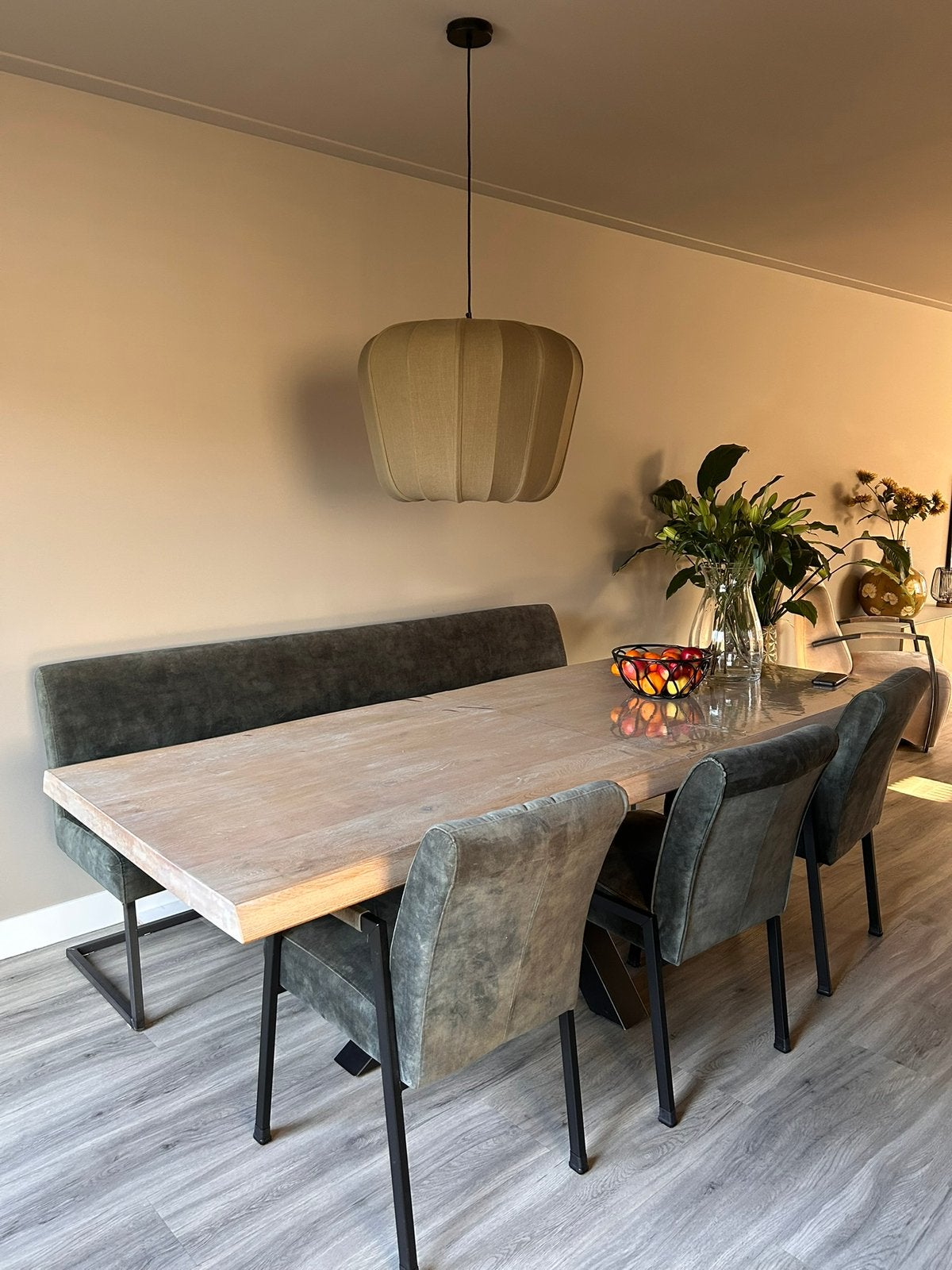 Hanglamp light &living, Hanglamp, Rond, Ophalen of Verzenden, Zo goed als nieuw