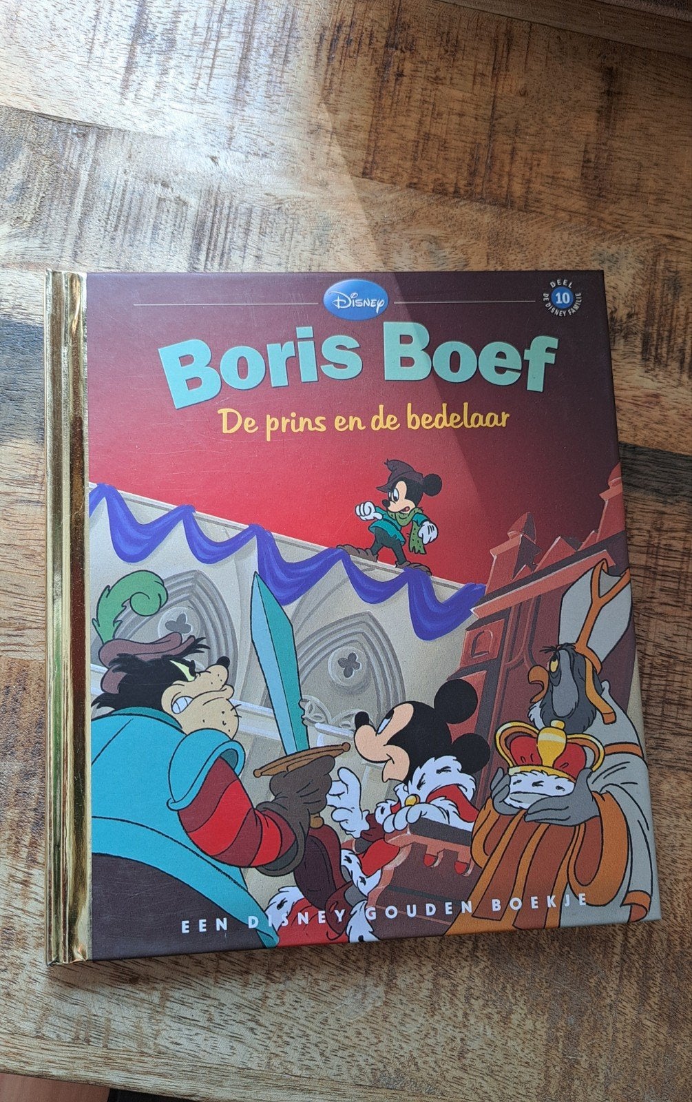 Disney Gouden Boekje: De Prins en de Bedelaar (Boris Boef), Ophalen of Verzenden